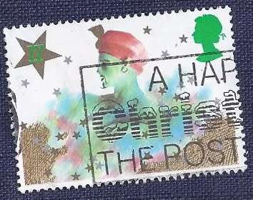 Britain.1985.Christmas Stamps   Genie   17P