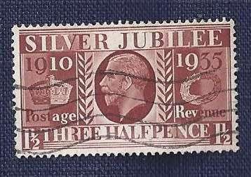 Britain.1935..25th Anniversary of King George V   1½d
