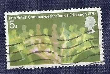 Britain.1970.British Commonwealth Games - Runners  5P