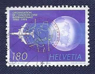 Switzerland.1994 .Anniversaries  50th Anniv. of the International Civil Aviation Organisation 180