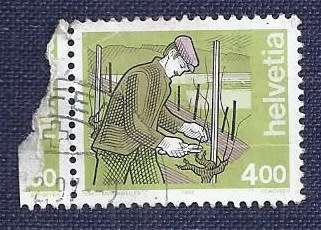 Switzerland.1994 .Definitive Issue  400    Viticulturist