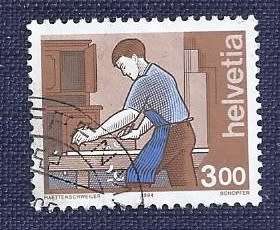 Switzerland.1994 .Definitive Issue  300    Carpenter
