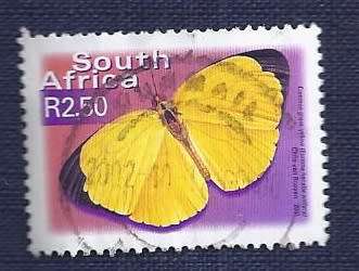 RSA.2001 .Butterflies  R2,50    Common Grass Yellow