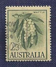 Australia.1959 . Flowers  2`3    Wattle