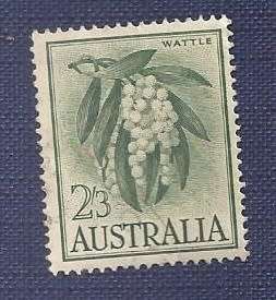 Australia.1959 . Flowers  2`3    Wattle