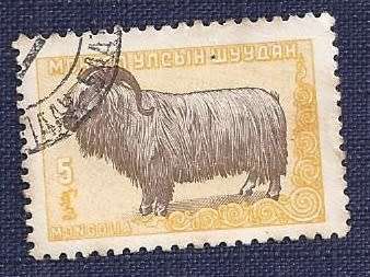 Mongolia.1958 .Mongolian Animals  5    Karakul Sheep