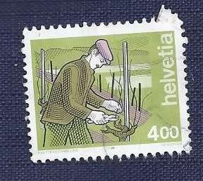 Switzerland.1994 .Definitive Issue  400    Viticulturist