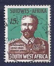 SWA .1965 .1965 The 75th Anniversary of the Foundation of Windhoek  set of 2