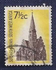 SWA .1961 .Local Motives  7½c    German Lutheran Church