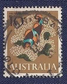 Australia.1966 .Birds & Marine Life - Decimal Currency 10c   Anemone Fish