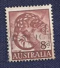 Australia.1959 .Animals  8d     Spotted-tailed Quoll