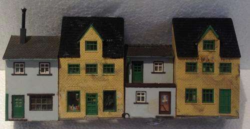 HO Background Building - Houses