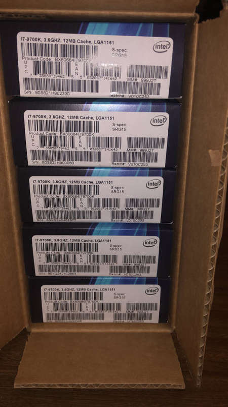 Intel Core i7-9700K Processor - Retail