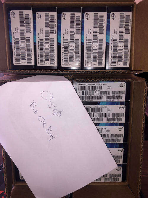 Intel Core i7-9700K Processor - Retail