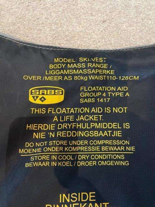 LifeJacket Over 80 Kg