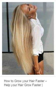 Grow your hair back in 4 weeks