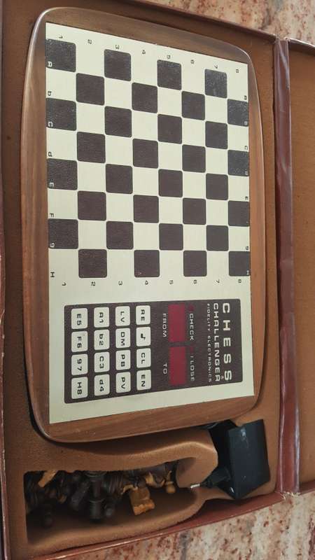 Vintage Electronic Chess Set