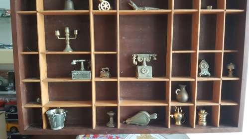 Printers Tray With Ornaments