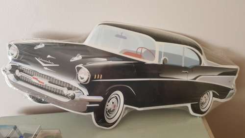 CHEVY METAL SIGN
