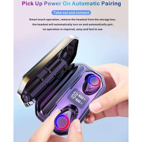*Clearance sale* M12 TWS Bluetooth Earbuds WIth 2000mAh Powerbank