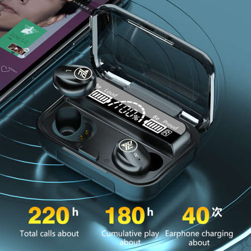 M16 TWS Bluetooth Earbuds with 2000mAh Powerbank