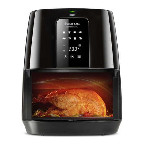 TAURUS AIR FRYER DIGITAL BLACK 3.5L 1500W