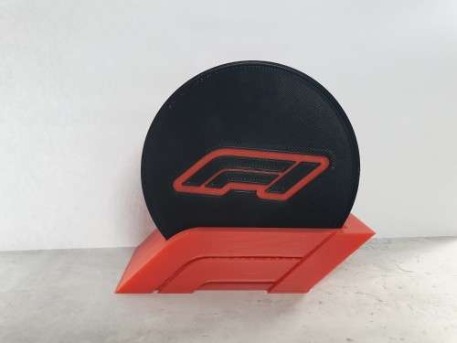 F1 Coasters & Holder 3D Printed *Customizable*