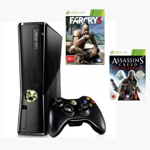 XBOX 360 S With Two Games *Excellent Condition*