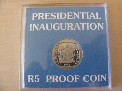 1994 NELSON MANDELA - PRESIDENTIAL INAUGURATION R5