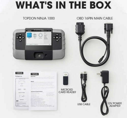 Topdon T-Ninja1000 - Key Programmer