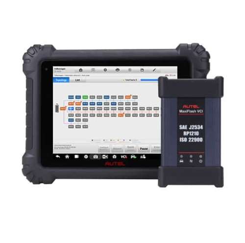 Autel MaxiSYS MS909 | OEM-level Diagnostic Scanner with J2534, Topology and Intelligent Diagnostics
