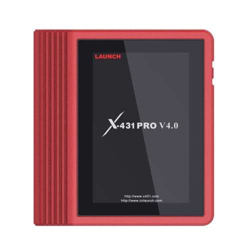 Launch X431 PRO V4.0 Professional Car Diagnostic Scan Tool (3 Years Updates and Battery Tester FREE)
