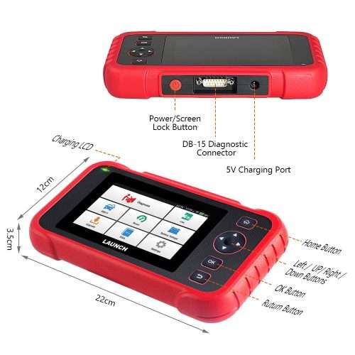 Launch CRP 129X - Latest Version Diagnostic Scanner