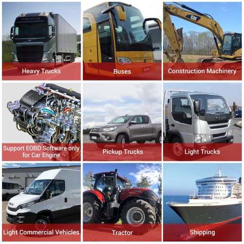 Launch X-431 SmartLink C 2.0 Heavy-duty Truck Module New HD3 Diagnostic Truck/Machinery/Commercial