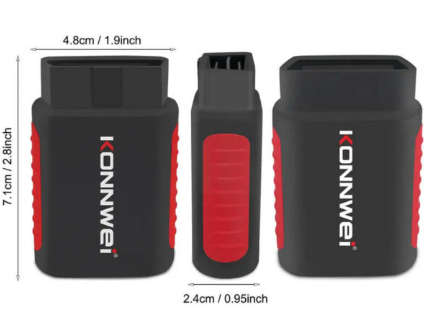 Konnwei KDIAG Bluetooth OBD2 Scanner Diagnostic Tool for iPhone & Android | Full System Diagnosis