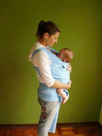 **** Baby UbbaBubba Wrap / Sling / Carrier in Black ****