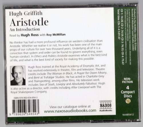 Aristotle An Introduction Audio CD ¿ Audiobook, Unabridged