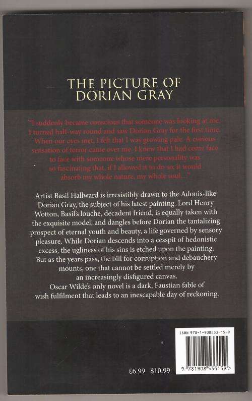 The Picture of Dorian Gray  -- Oscar Wilde