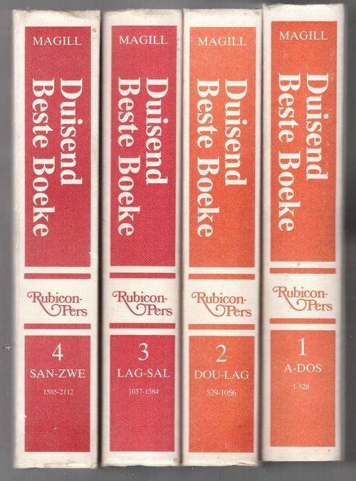 Duisend Beste Boeke, Deel 1 tot 4 - Frank N. Magill, Leon Rousseau