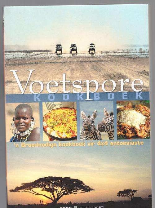 Voetspore kookboek  -  Johan Badenhorst