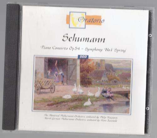 Schumann  Piano Concerto Op 54 and Symphony No 1`Spring`