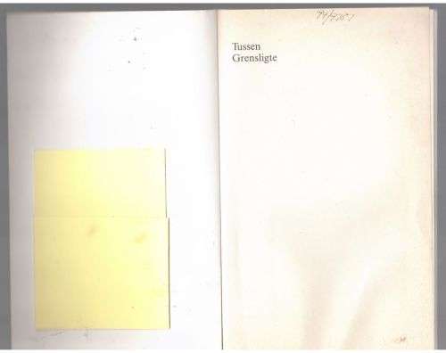 Tussen Grensligte -- Karel Prinsloo