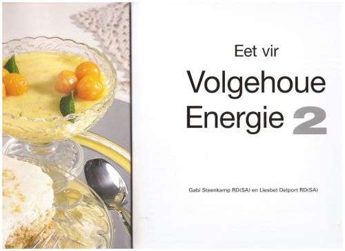 Eet Vir Volgehoue Energie 2 -- Gabi Steenkamp