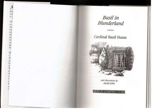 Basil in Blunderland -- Basil Hume