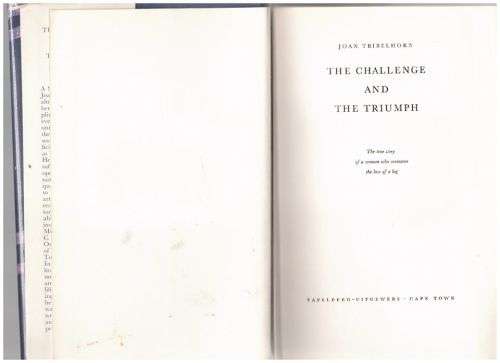 The Challenge and the Triumph -- Joan Tribelhorn