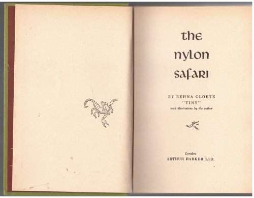 The Nylon Safari -- Rehna Cloete