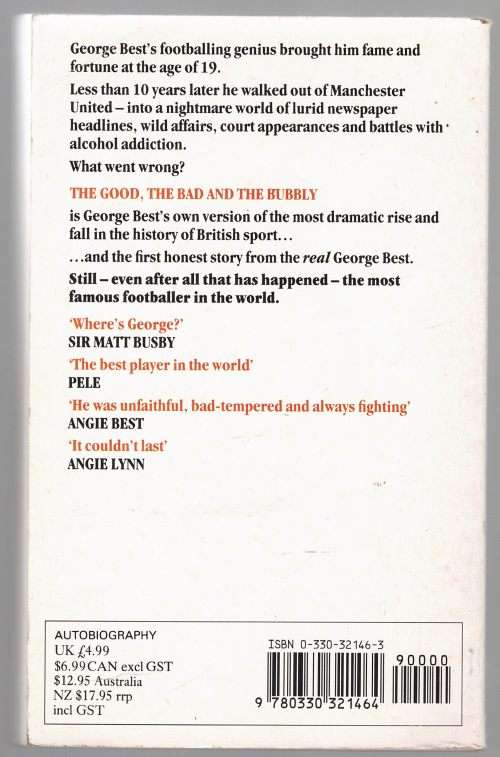 The Good, the Bad and the Bubbly -- George Best