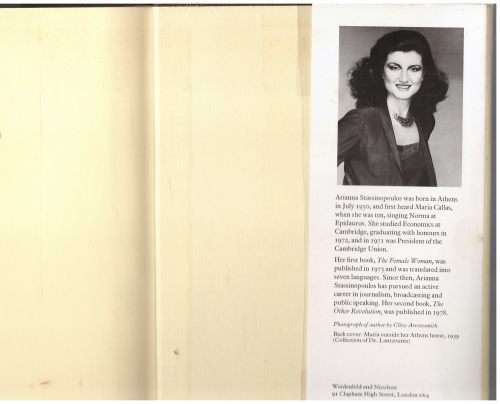 Maria: Beyond the Callas Legend -- Arianna Stassinopoulos