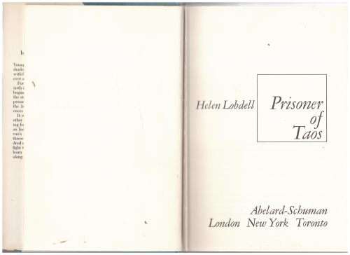 Prisoner of Taos -- Helen Lobdell