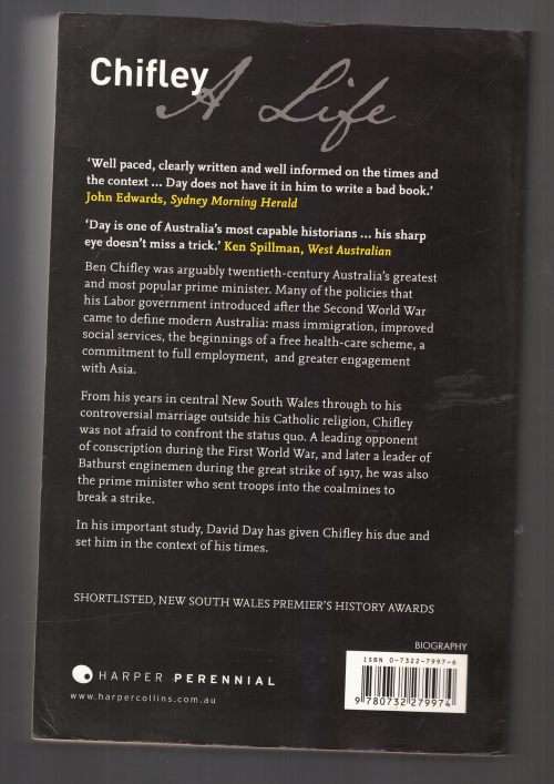 Chifley: A Life -- David Day